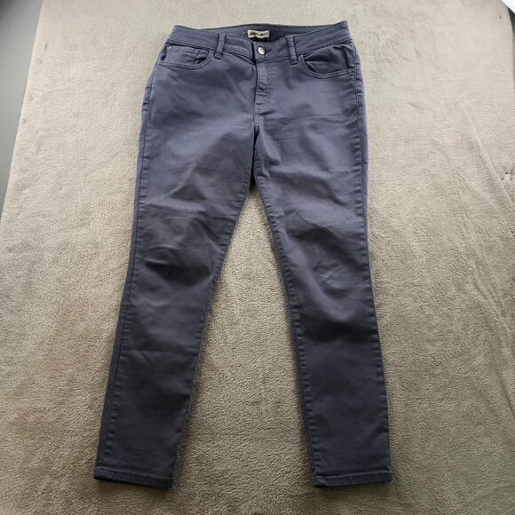 Warp + Weft Women's LuxSculpt Skinny Jeans 30x28 Classic Casual Purple Preppy - Picture 14 of 15